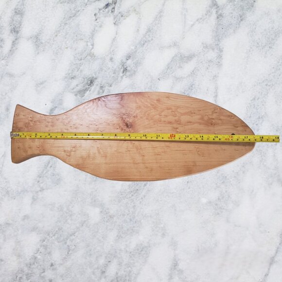 New Bird's Eye Maple Charcuterie Cutting Board ~ Handcrafted - Picture 6 of 10